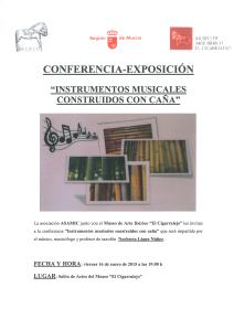 Conferencia Instrumentos Musicales